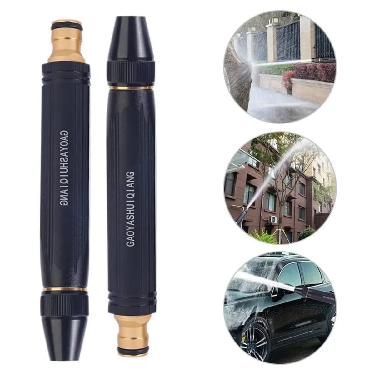 High Pressure Brass Water Spray Nozzle | Car Wash, Gardening & Home Cleaning | Buy 1 Get 1 FREE