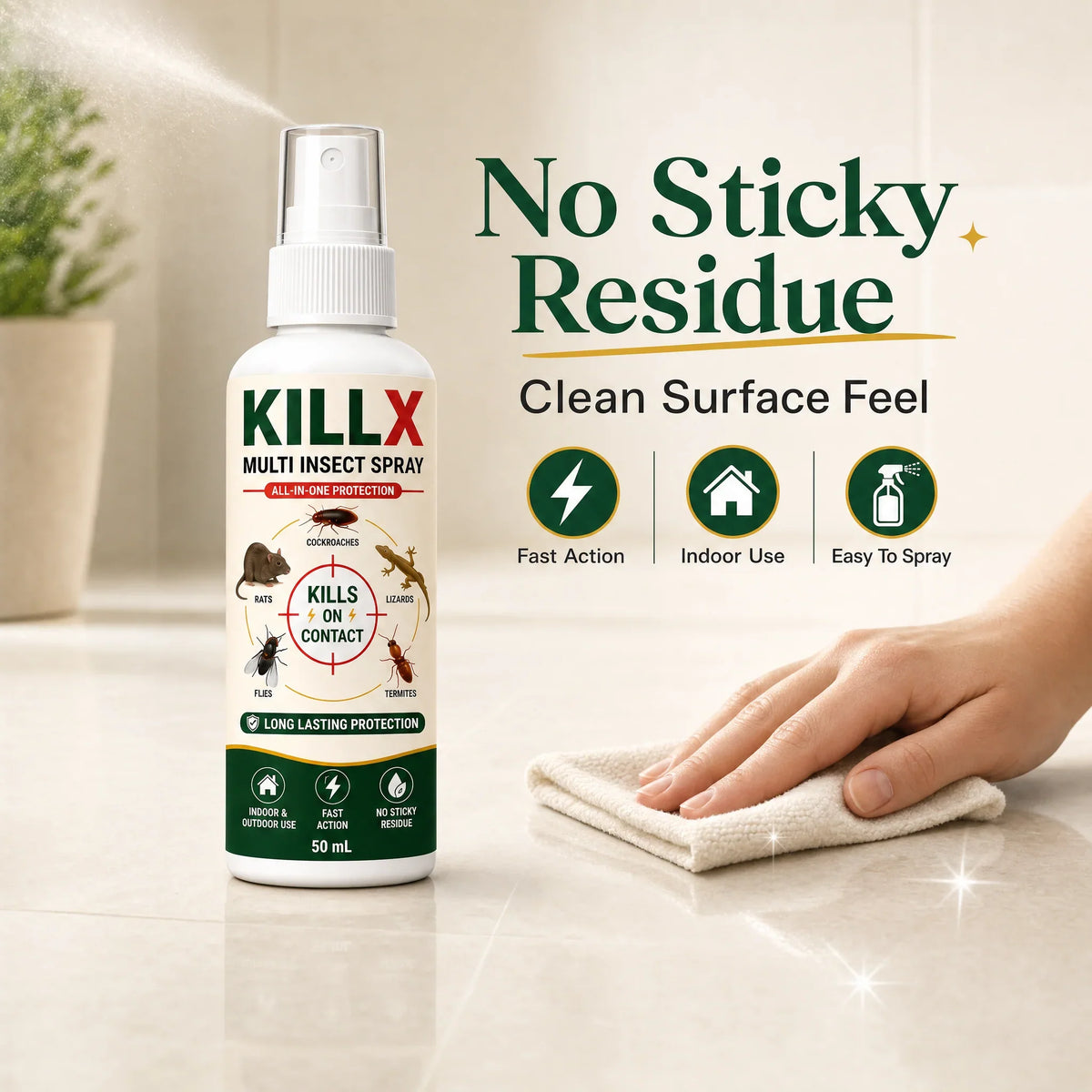 🚨 BUY 1 GET 2 FREE – KILLX Multi-Insect Spray | Powerful Pest Control for Home | Fast & Easy Pest Protection