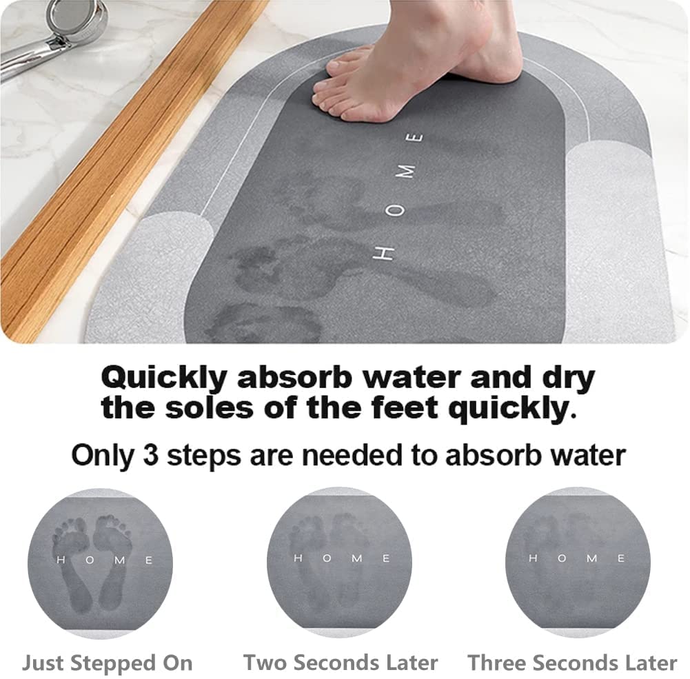 Luxury Non-Slip Bath Mat | Soft, Super Absorbent | Buy 1 Get 1